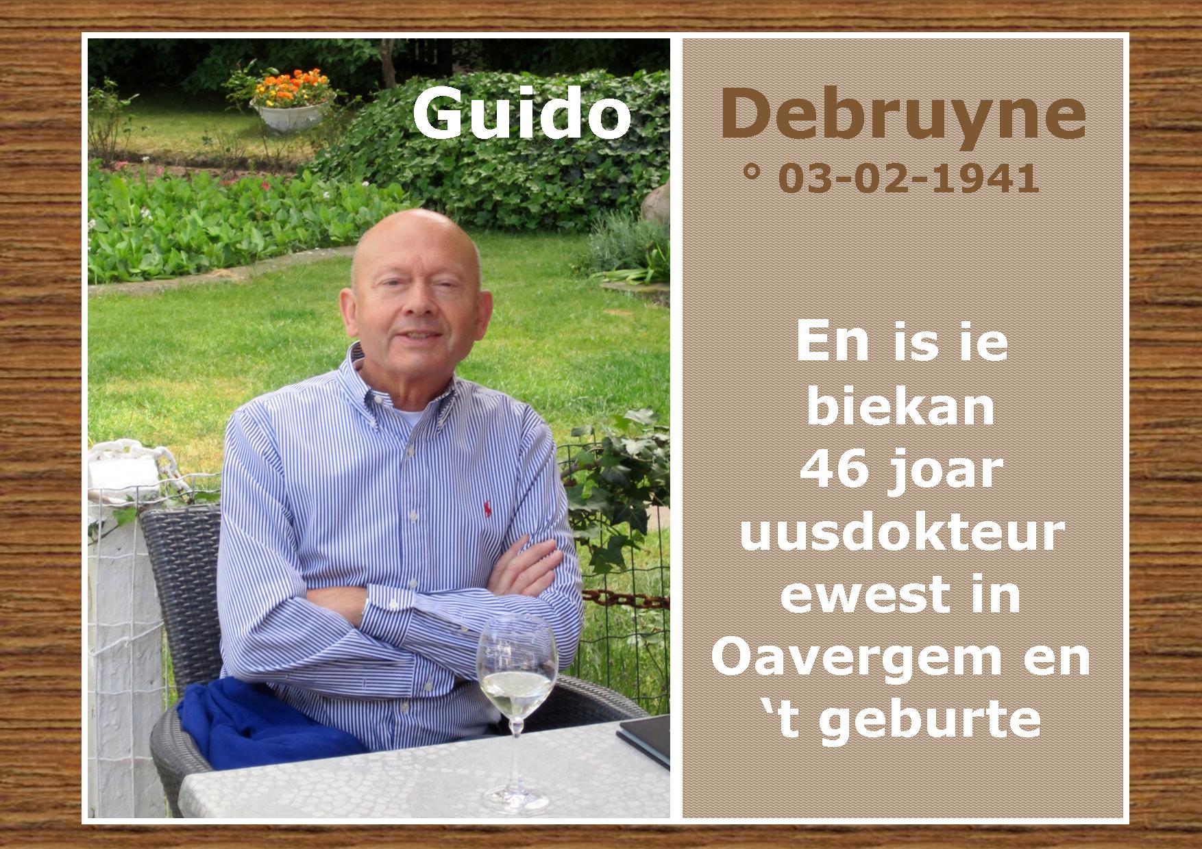 Guido Debruyne Kader 1