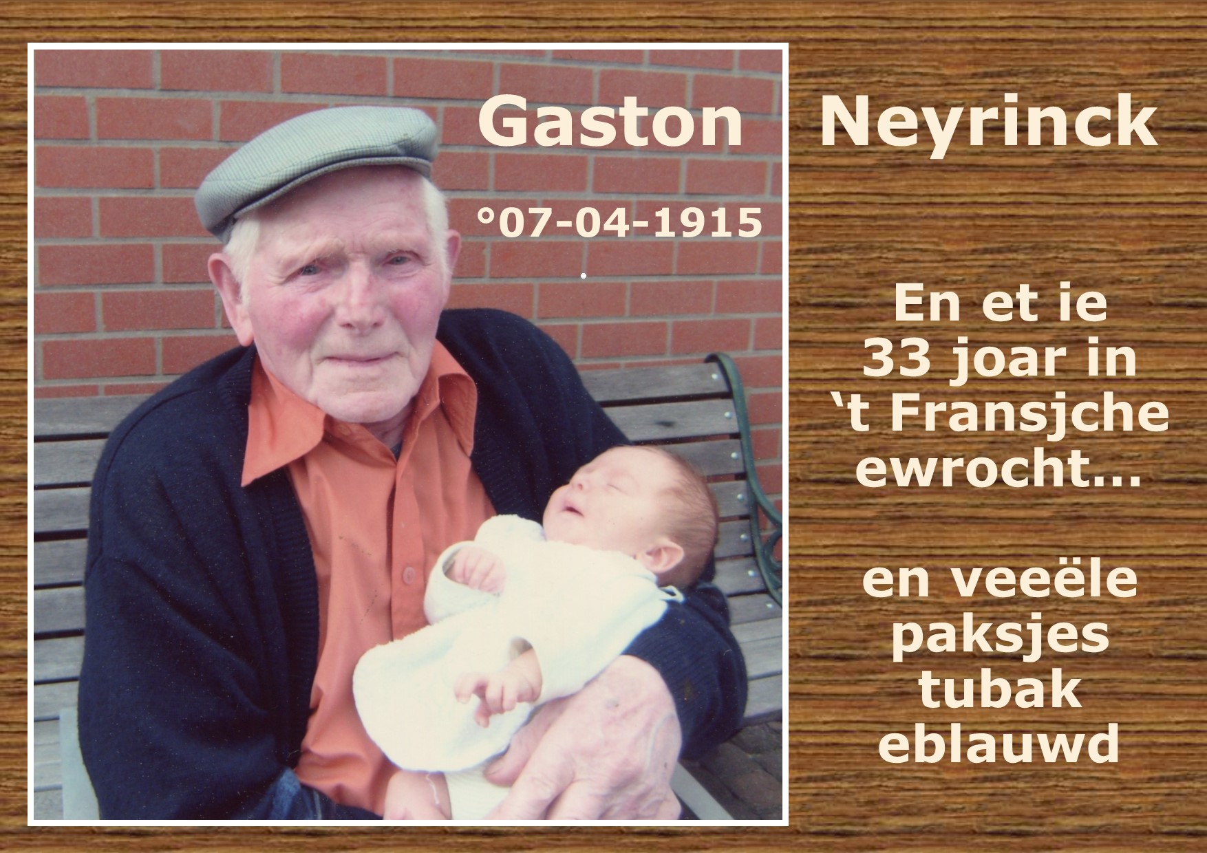 Gaston 1 startkader